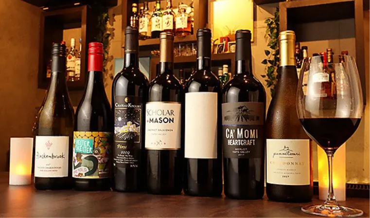 ワインボトルの画像