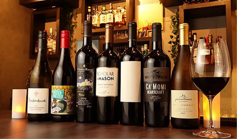 ワインボトルの画像